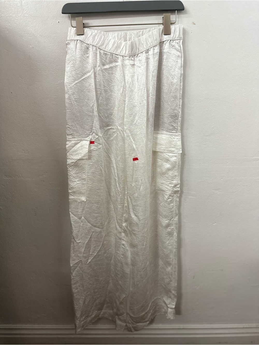 Enza costa acetate cargo pants